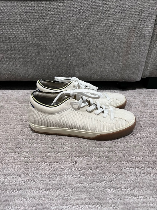 Rothy's Shoes - Rothy's Women's Knit Low-Top Sneakers in Cream